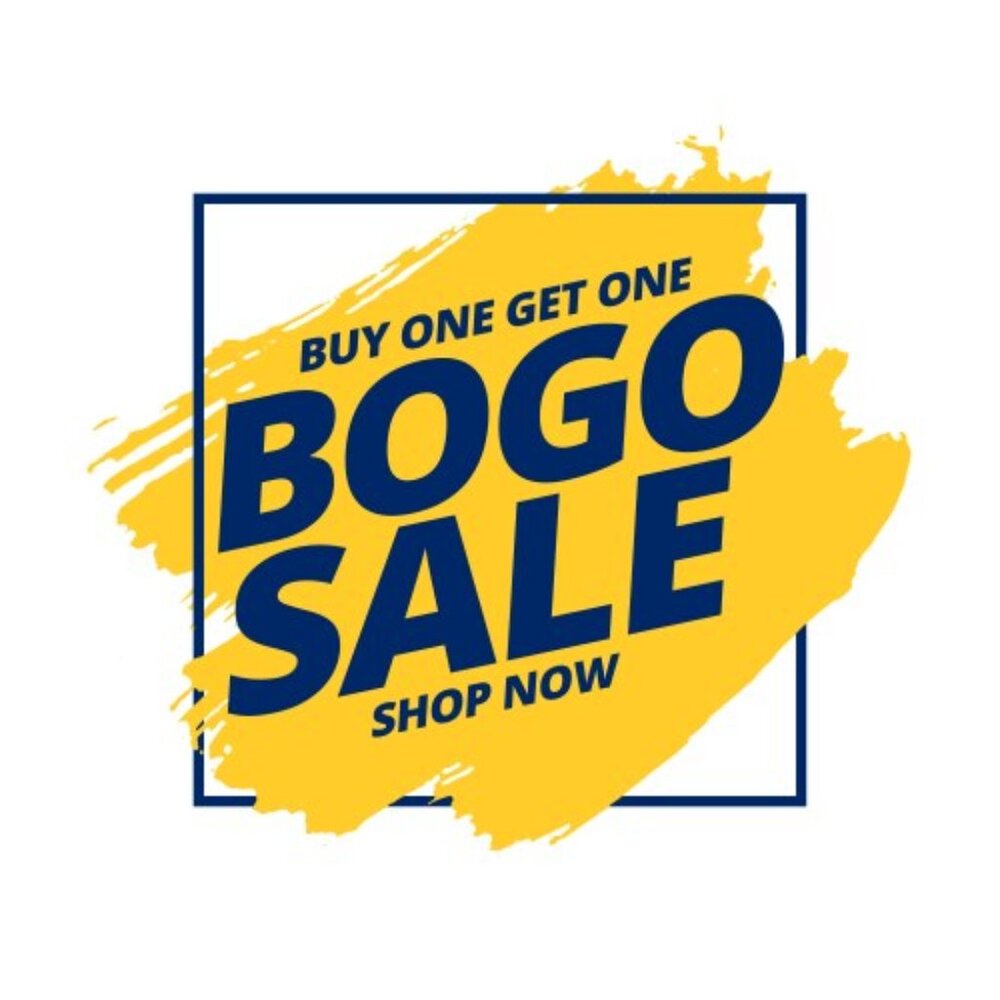 BOGO sale  on everything in the closet